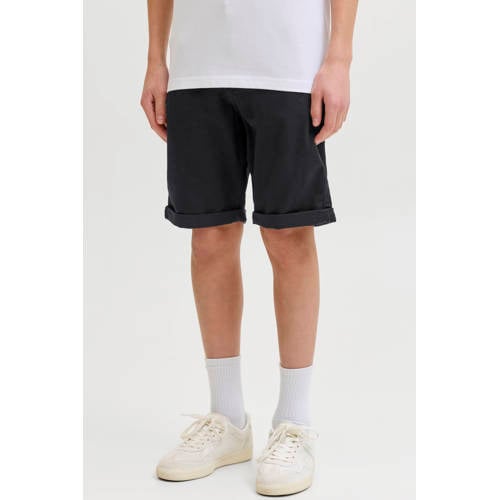 JACK & JONES JUNIOR bermuda short zwart Korte broek Jongens Stretchkatoen - maat 146 afbeelding