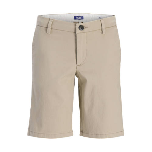 JACK & JONES JUNIOR chino short zand Korte broek Beige Jongens Stretchkatoen - maat 158 afbeelding