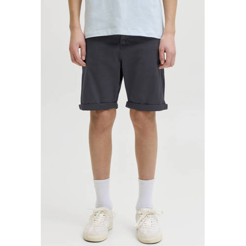 JACK & JONES JUNIOR bermuda short donkerblauw Korte broek Jongens Stretchkatoen - maat 170 afbeelding