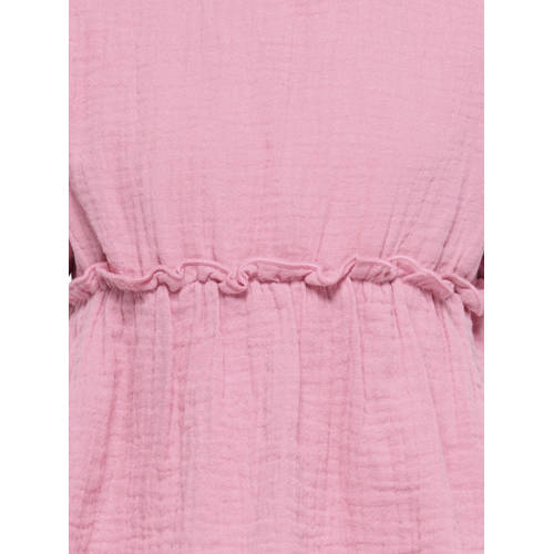 KIDS ONLY MINI blousetop roze Meisjes Katoen Ronde hals Effen - maat 92 afbeelding