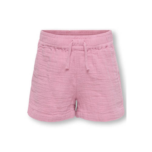 KIDS ONLY MINI regular casual short roze Korte broek Meisjes Katoen Effen - maat 104 afbeelding