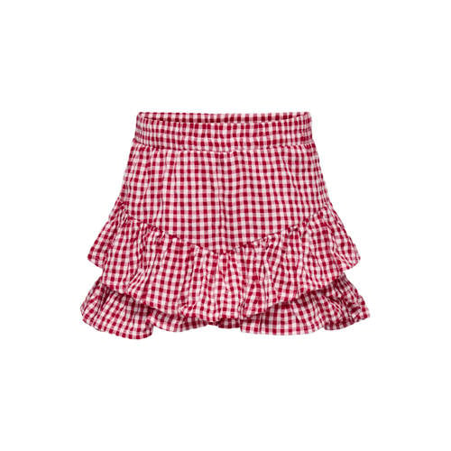 KIDS ONLY MINI geruite skort rood Rok Meisjes Katoen Ruit - maat 92 afbeelding