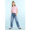 KIDS ONLY GIRL T-shirt met backprint roze