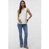 VERO MODA MATERNITY zwangerschaps top ajour wit