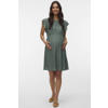 VERO MODA MATERNITY zwangerschaps korte jurk groen