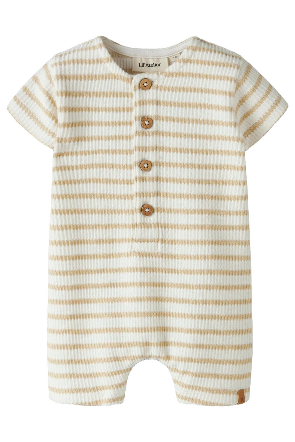 LIL' ATELIER BABY gestreept boxpak ecru