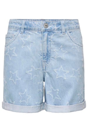 short light blue denim