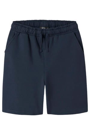 regular sweatshort donkerblauw