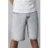LMTD regular waist short grey denim