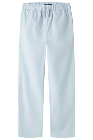 straight casual broek lichtblauw