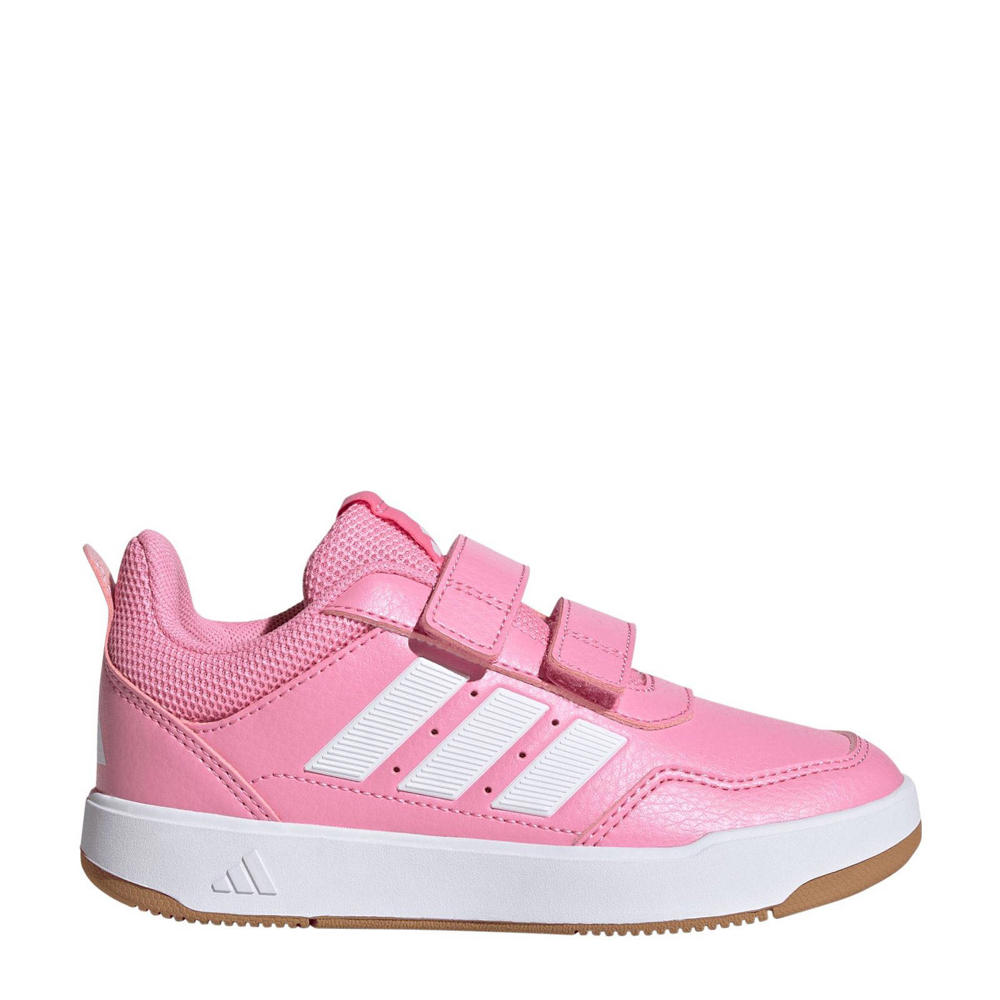 Roze en witte jongens en meisjes adidas Sportswear Tensaur Sport 3.0 sneakers van imitatieleer/voering: mesh/voetbed: eva met klittenband