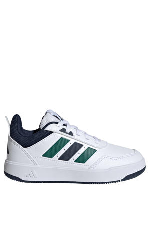 Tensaur Sport imitatieleren leren sneakers 3.0 wit/groen/blauw