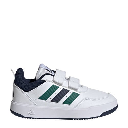 adidas Sportswear Tensaur Sports 3.0 sneakers wit/groen/antraciet Jongens/Meisjes Imitatieleer - maat 36 afbeelding