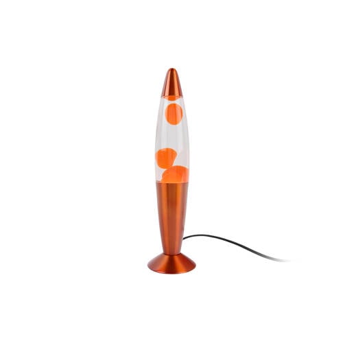Leitmotiv lavalamp Funky Rocket Tafellamp Oranje | Tafellamp van Leitmotiv afbeelding
