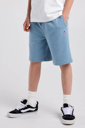 sweatshort lichtblauw