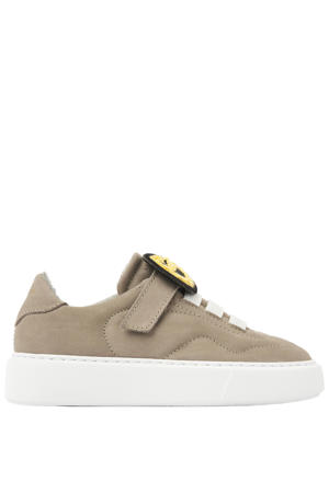 Vince Rush K leren sneakers taupe