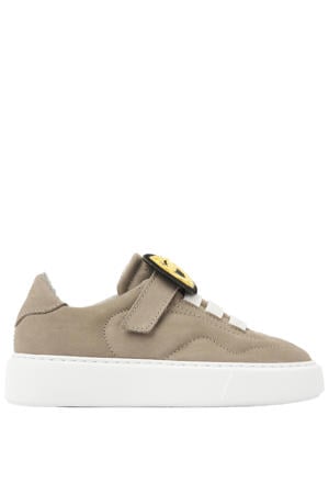 Vince Rush K leren sneakers taupe