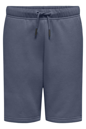 regular sweatshort grijsblauw
