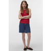 VERO MODA GIRL mouwloze top met hartjes rood