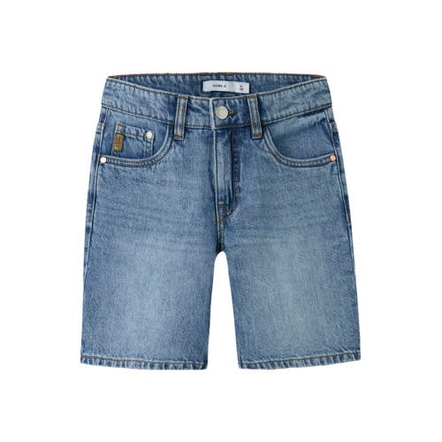 NAME IT KIDS denim regular short denim blue Korte broek Blauw Jongens Katoen - maat 92 afbeelding