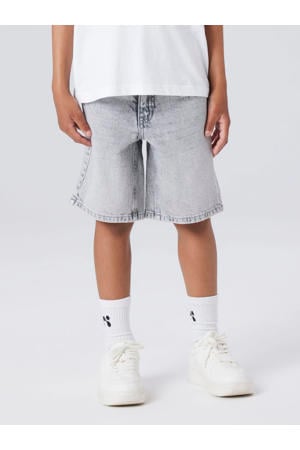 denim regular short grey denim