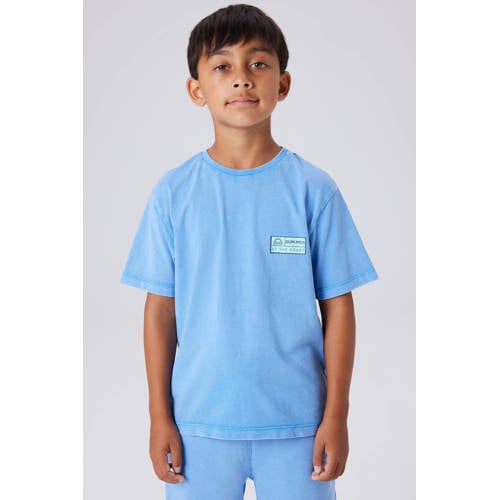 NAME IT KIDS T-shirt Blauw Jongens Katoen Ronde hals Printopdruk - maat 146/152 afbeelding