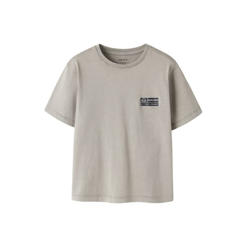NAME IT KIDS T-shirt Groen Jongens Katoen Ronde hals Printopdruk - maat 146/152 afbeelding