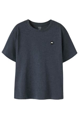 T-shirt donkerblauw