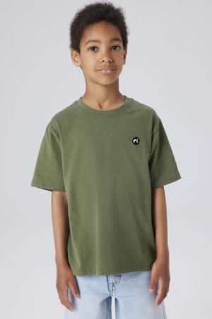 T-shirt donkergroen
