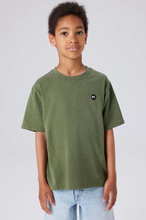 T-shirt donkergroen