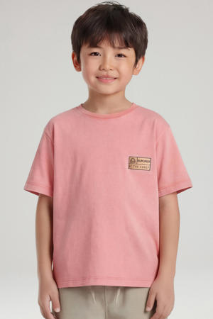 T-shirt koraaloranje