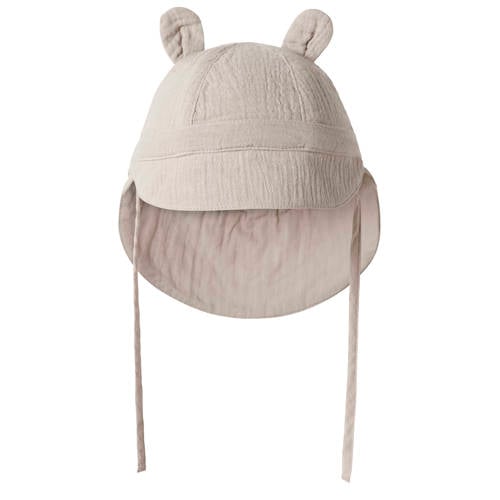 NAME IT BABY zonnehoed taupe Bruin Jongens/Meisjes Katoen Effen - maat 34/39 afbeelding