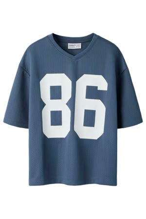 T-shirt blauw