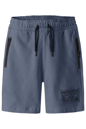 regular sweatshort indigo blauw