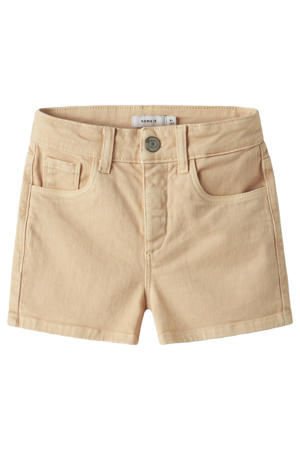 straight casual short oranje