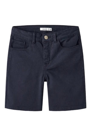 regular bermuda short donkerblauw donkerblauw