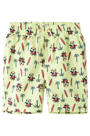 zwemshort limegroen
