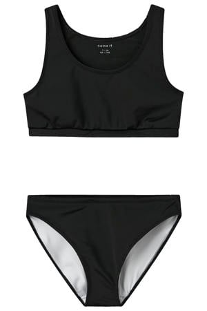 crop bikini zwart