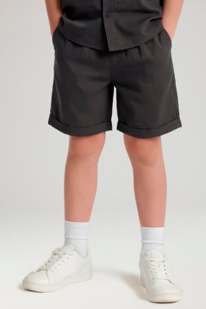 regular casual short donkerblauw