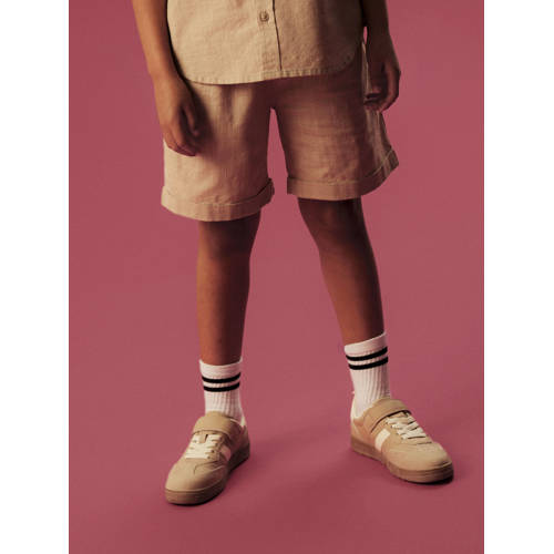 NAME IT KIDS regular casual short grijsbruin Korte broek Jongens Katoen - maat 152 afbeelding