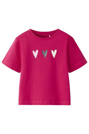 T-shirt fuchsia