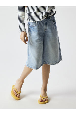 short light blue denim