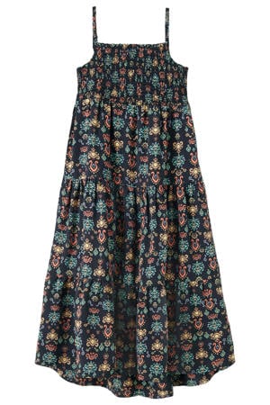 maxi jurk donkerblauw