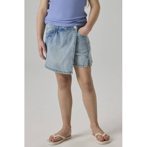 NAME IT KIDS skort medium blue denim Rok Blauw Effen - maat 158 afbeelding