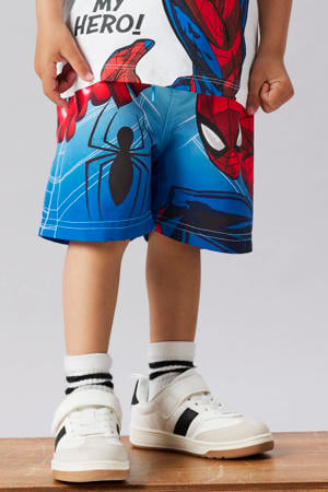 Spiderman zwemshort blauw/rood
