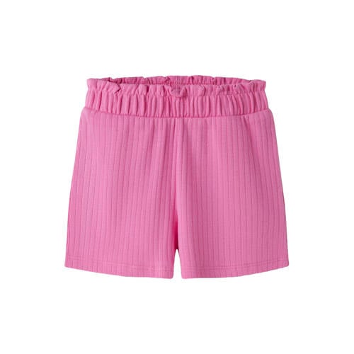 NAME IT MINI regular casual short felroze Korte broek Meisjes Stretchkatoen - maat 116 afbeelding