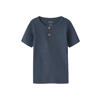 NAME IT MINI T-shirt rib gebreid indigo blauw