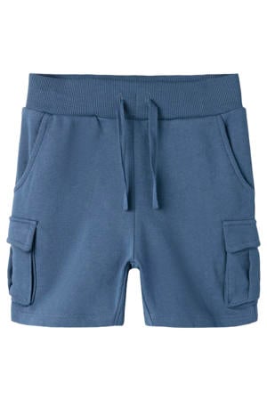 regular sweatshort indigo blauw