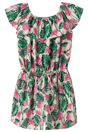 playsuit beige/groen/roze