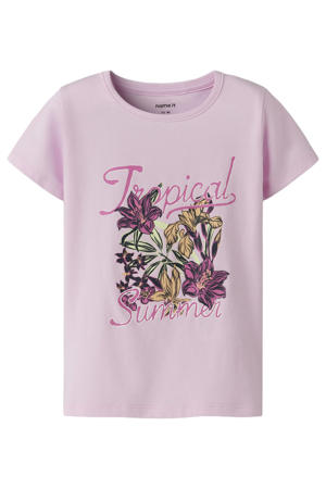 T-shirt lichtroze